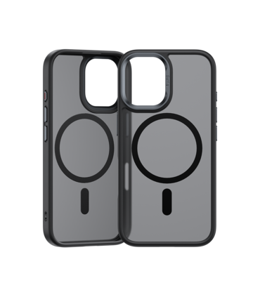 Benks Etui Magnetic Mist Metal Frame – iPhone 16 Pro Max Szary