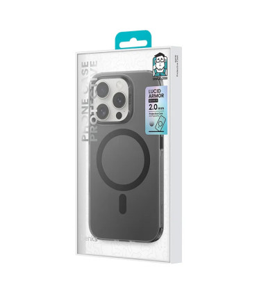 Benks Magnetic Lucid Armor Protective Case – iPhone 16 Pro Grey
