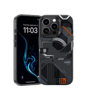Benks Etui Magnetic Mecha Series – iPhone 16 Pro Max Czarny