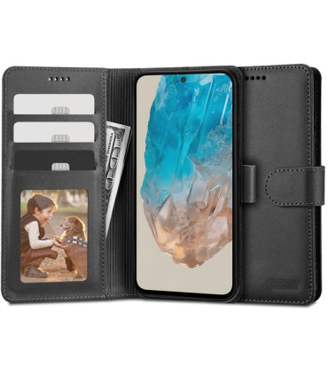 Etui Tech-Protect Wallet do Samsung Galaxy M35 5G – Czarny