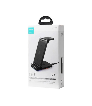 JoyRoom Ładowarka Indukcyjna 3w1 do iPhone, Apple Watch, AirPods – Wygoda i Szybkość