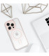 Etui Acrylic Color MagSafe do iPhone 13 Pro – Jasnoróżowe