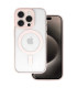 Etui Acrylic Color MagSafe do iPhone 13 Pro – Jasnoróżowe