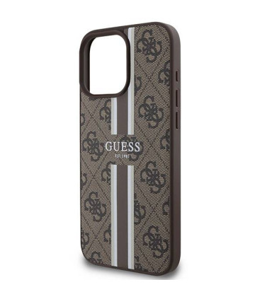 Etui Guess 4G Printed Stripes MagSafe do iPhone 16 Pro Max – Elegancja i Funkcjonalność
