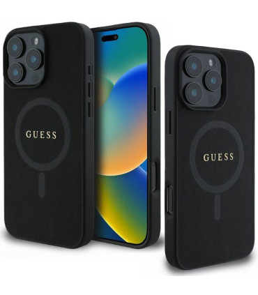 Etui Guess Saffiano MagSafe do iPhone 16 Pro Max – Klasa i Ochrona