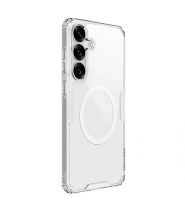 Etui Nillkin Nature TPU Pro MagSafe do Galaxy S25 – Przezroczysta Ochrona