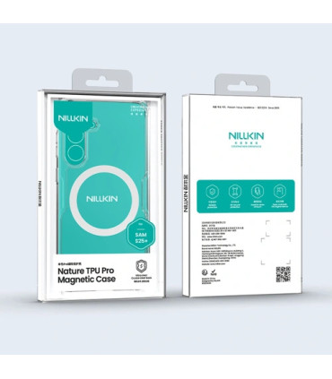 Etui Nillkin Nature TPU Pro MagSafe do Galaxy S25 – Przezroczysta Ochrona
