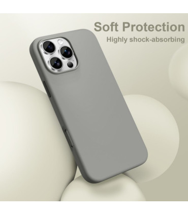 Etui Tech-Protect Silicone MagSafe do iPhone 16 Pro Max – Matte Clay