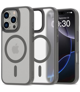 Etui Tech-Protect MagMat MagSafe do iPhone 16 Pro Max – Matte Titanium