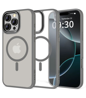 Etui Tech-Protect MagEdge MagSafe do iPhone 16 Pro Max – Titanium Gunmetal