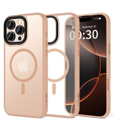 Etui Tech-Protect MagMat MagSafe do iPhone 16 Pro – Matte Desert