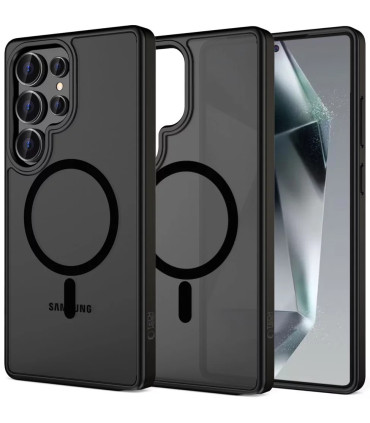 Etui Tech-Protect MagMat MagSafe do Galaxy S25 Ultra – Matowa czerń