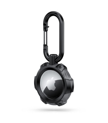 Etui Tech-Protect TPU Carbon na Apple AirTag – Czarny