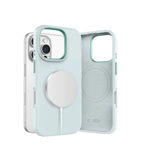 Tech-Protect Silicone Pure MagSafe iPhone 16 Pro Max – Sky Blue