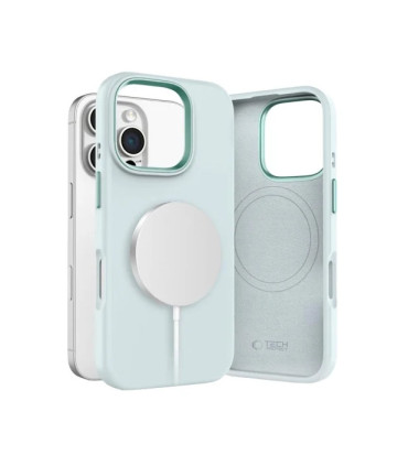 Tech-Protect Silicone Pure MagSafe iPhone 16 Pro Max – Sky Blue