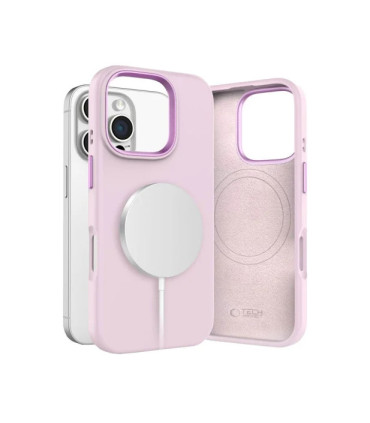 Etui Tech-Protect MagSafe iPhone 16 Pro Max – Pink Pearl
