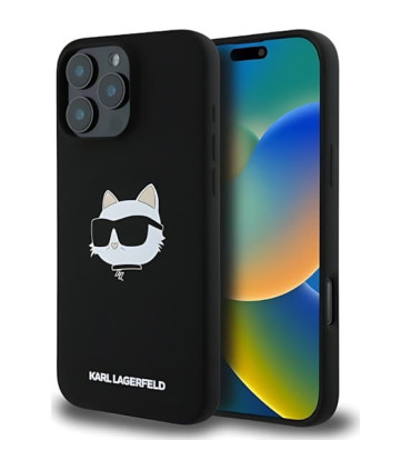 Etui Karl Lagerfeld Choupette Head MagSafe do iPhone 16 Pro Max