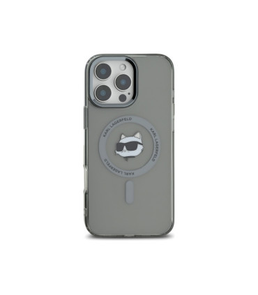 Etui Karl Lagerfeld IML Metal Karl Head MagSafe do iPhone 16 Pro Max