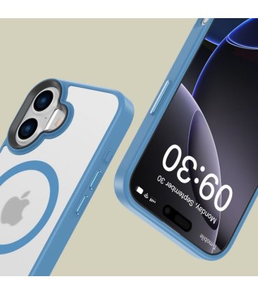 Etui Tech-Protect MagMat MagSafe iPhone 16 – Matte Ultramarine
