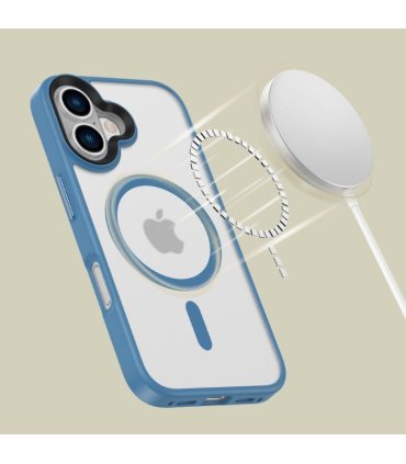 Etui Tech-Protect MagMat MagSafe iPhone 16 – Matte Ultramarine