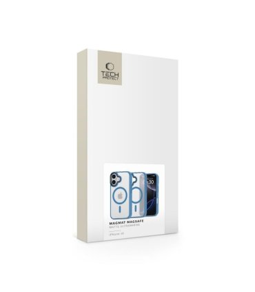 Etui Tech-Protect MagMat MagSafe iPhone 16 – Matte Ultramarine