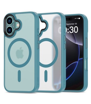 Etui Tech-Protect MagMat MagSafe iPhone 16 – Matte Teal