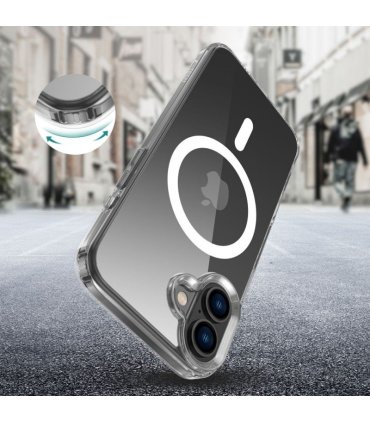 Etui Tech-Protect FlexAir Hybrid MagSafe iPhone 16 Plus – Clear