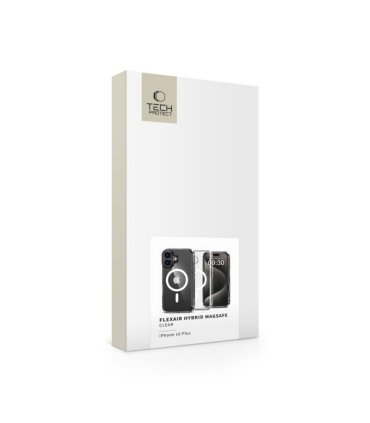Etui Tech-Protect FlexAir Hybrid MagSafe iPhone 16 Plus – Clear
