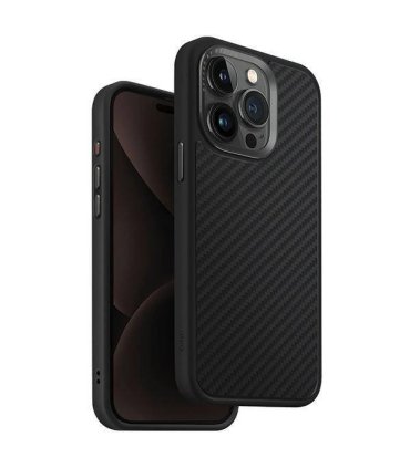 Etui UNIQ Keva MagClick iPhone 15 Pro Max – Carbon Black