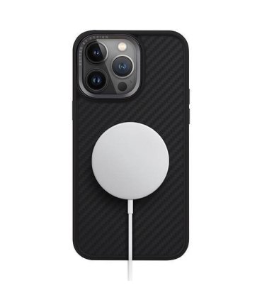 Etui UNIQ Keva MagClick iPhone 15 Pro Max – Carbon Black