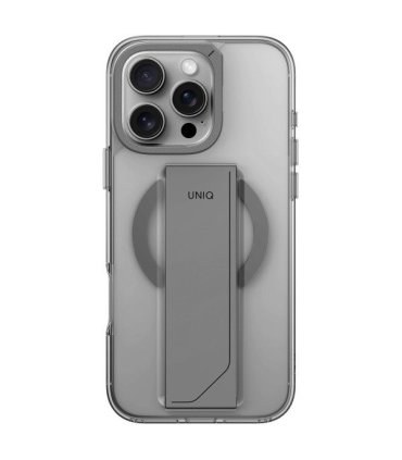 Etui UNIQ Heldro Max FlexGrip MagSafe iPhone 16 Pro Max – Przezroczysto-Szare