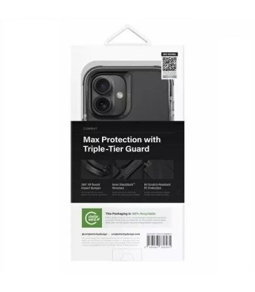 Etui UNIQ Combat do iPhone 16 Plus – MagSafe, Niebieskie