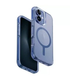 Etui UNIQ Combat do iPhone 16 Plus – MagSafe, Niebieskie