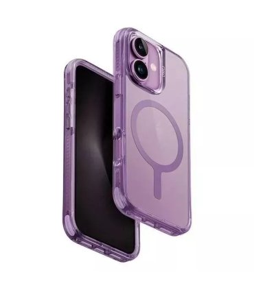 Etui UNIQ Combat do iPhone 16 Plus – Różowe, MagSafe