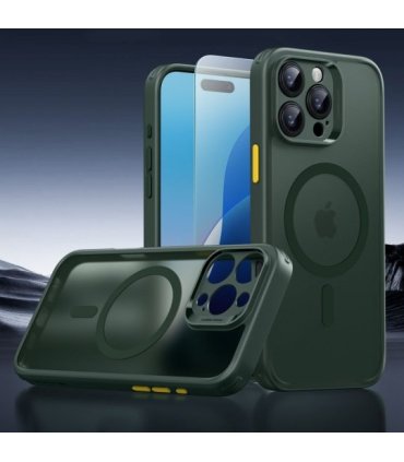ESR Classic Pro Set HaloLock MagSafe iPhone 16 Pro Max – Zielony