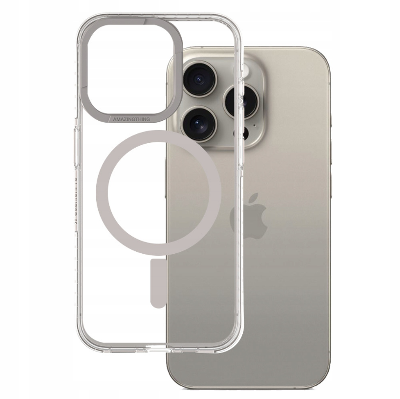 Etui Amazing Thing Minimal MagSafe Tytan na iPhone 15 Pro