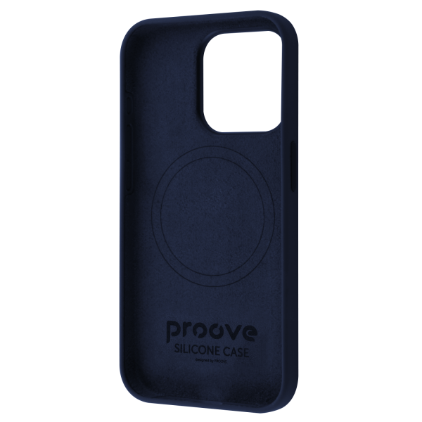 Etui Proove Silicone Case w kolorze burzowym niebieskim