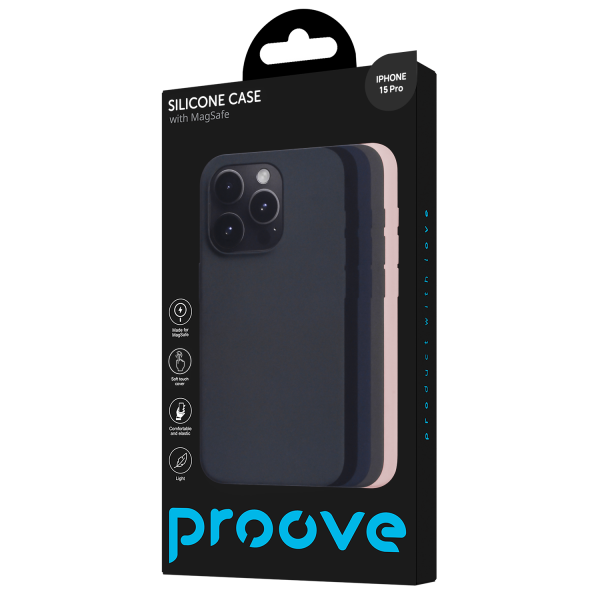 Zbliżenie na magnetyczny pierścień w etui Proove Silicone Case