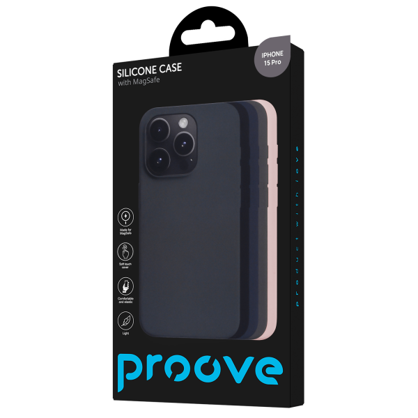 Zbliżenie na magnetyczny pierścień w etui Proove Silicone Case