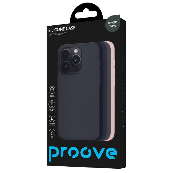 Zbliżenie na magnetyczny pierścień w etui Proove Silicone Case