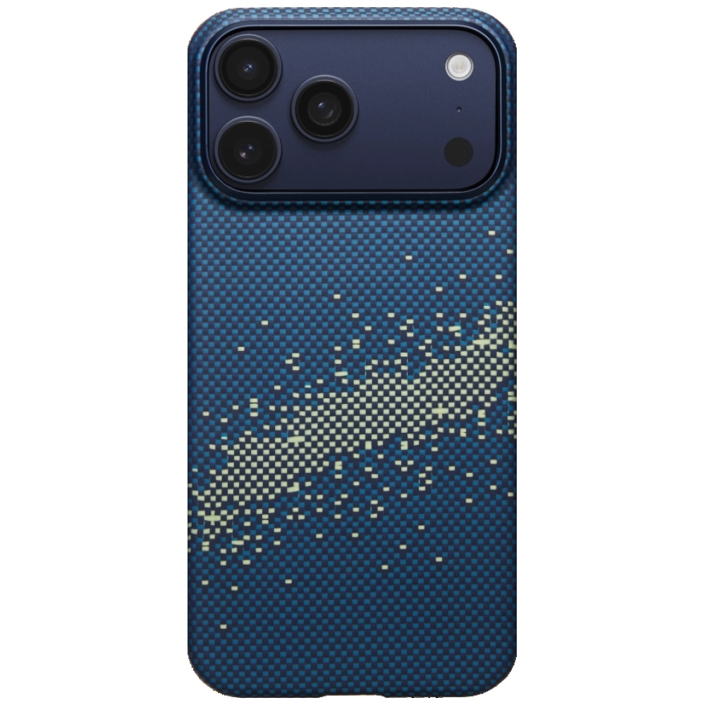 Tył etui PITAKA Ultra-Slim MagSafe Milky Way Galaxy