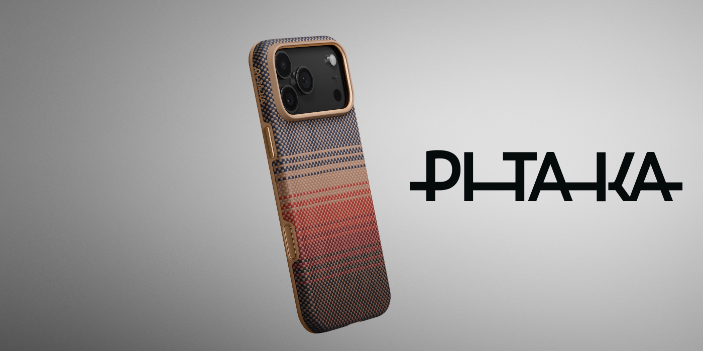 Etui PITAKA Aramid UltraGuard na iPhone 17 Pro Sunset