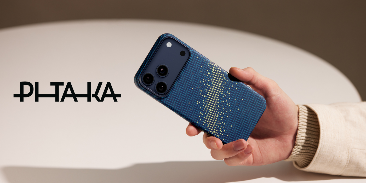 Etui PITAKA Ultra-Slim MagSafe na iPhone 17 Pro Milky Way Galaxy