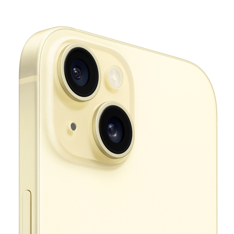 iPhone 15 Yellow - Widok Boczny