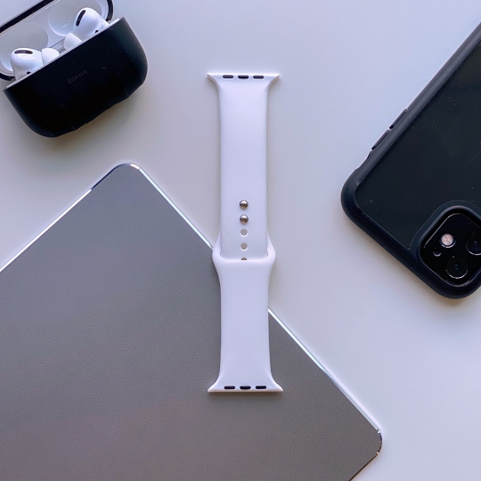 Tech-Protect Opaska Iconband do Apple Watch – White