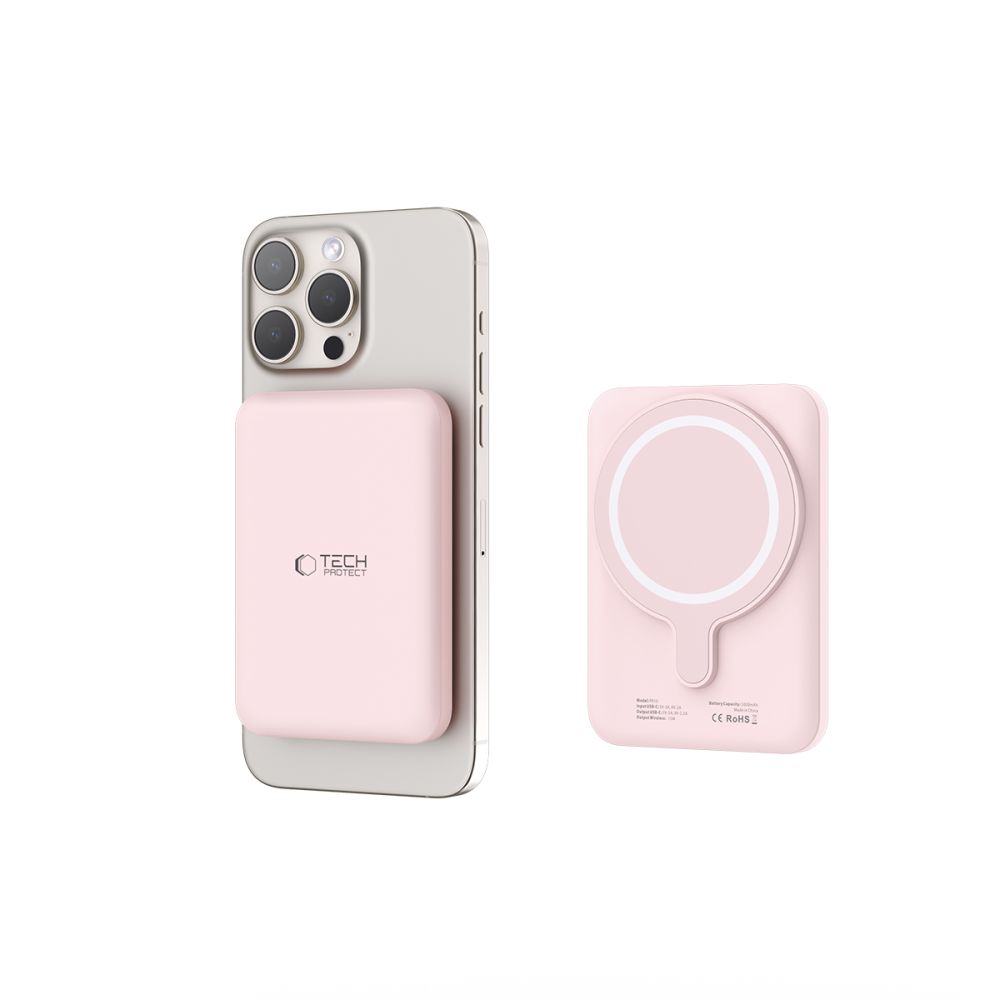 Tech-Protect PB10 LifeMag Pink – przód
