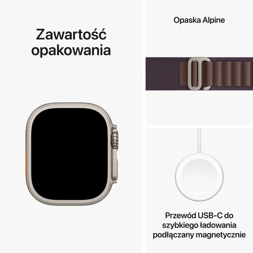 Apple Watch Ultra 2 Alpine Loop Indigo