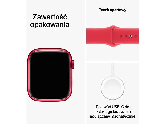 Apple Watch Series 9 (PRODUCT)RED - bok