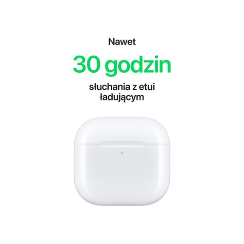 Apple AirPods 4 gen ANC Biały etui ładujące