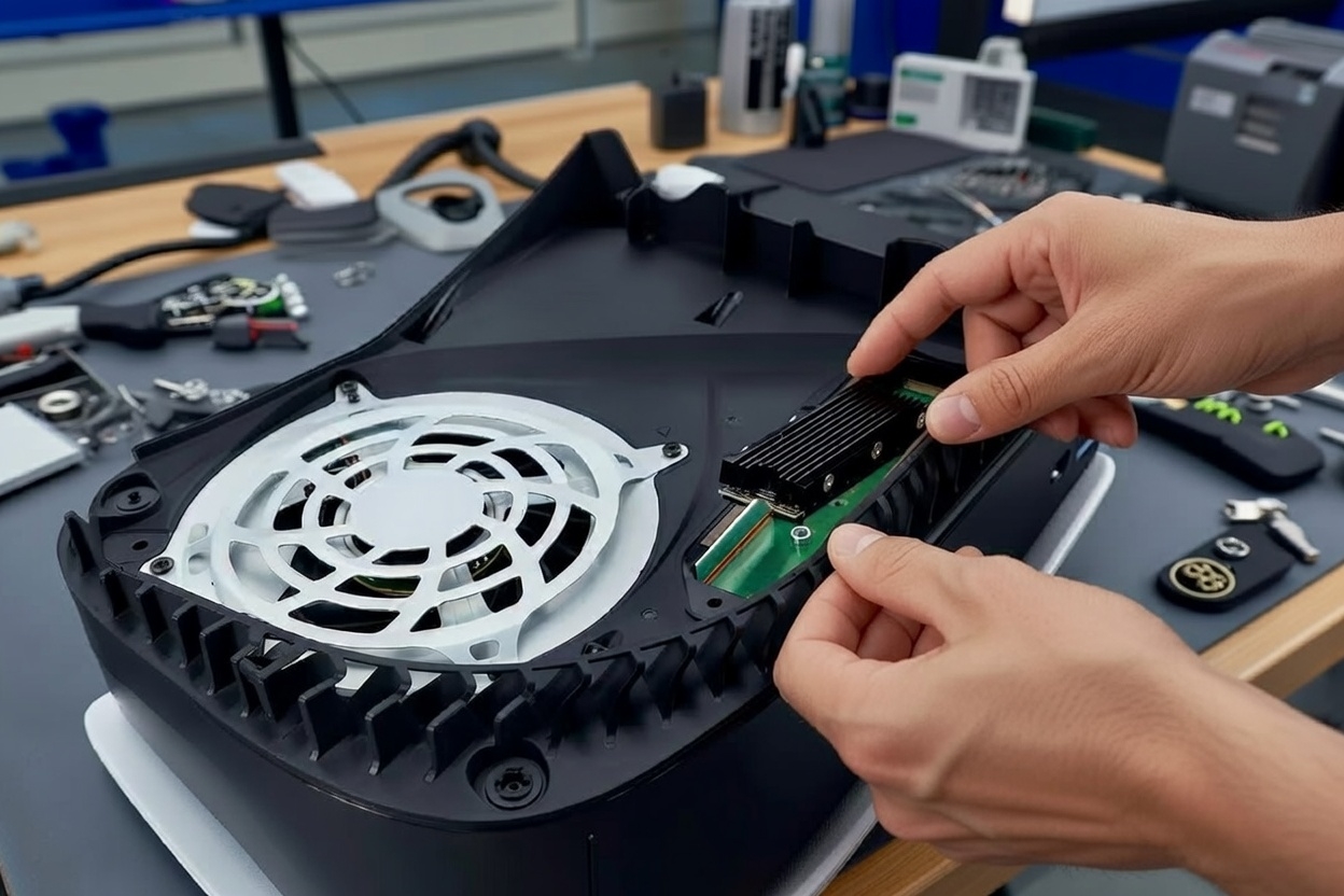 Naprawa dysku SSD PlayStation 5 Pro – sprawny i czysty